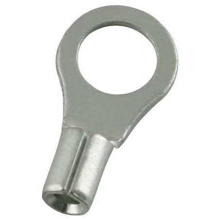 22-16 AWG Non-Insulated Ring Terminal #8 Stud PK100