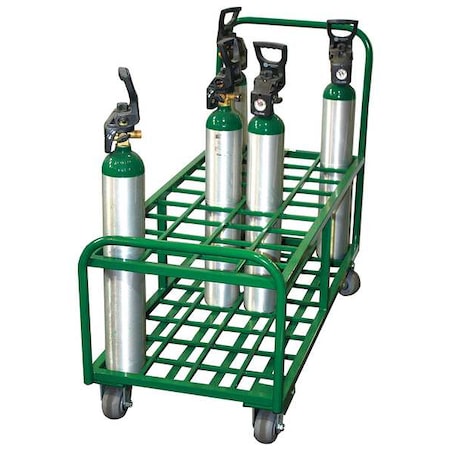 Cylinder Trolley,17-3/4 In. W,2400 Lb.