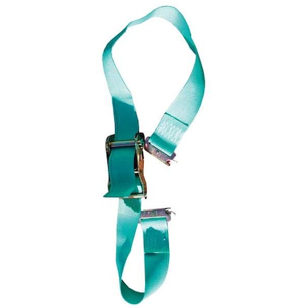 Logistic Ratchet Strap,3 Ft. X 2 In.