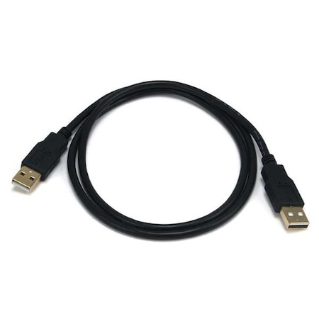 USB 2.0 Cable,3 Ft.L,Black