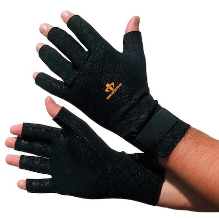 Anti-Vibration Gloves,XL,Black,PR