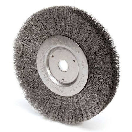 Crimped Wire Wheel Wire Brush, Arbor