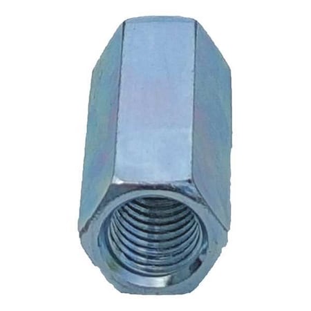 Thread Rod Coupling,1/2 In,Silver,PK25