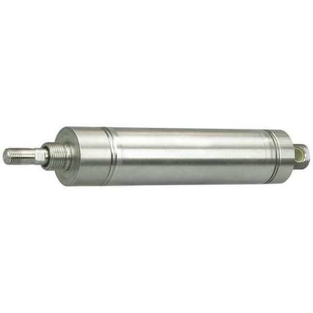 Air Cylinder, 2 In Bore, 4 In Stroke, Round Body Double Acting