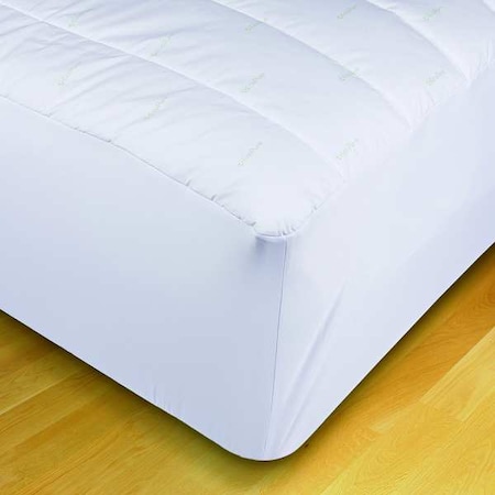 Mattress Pad,Full,54x75 In.,Pk4