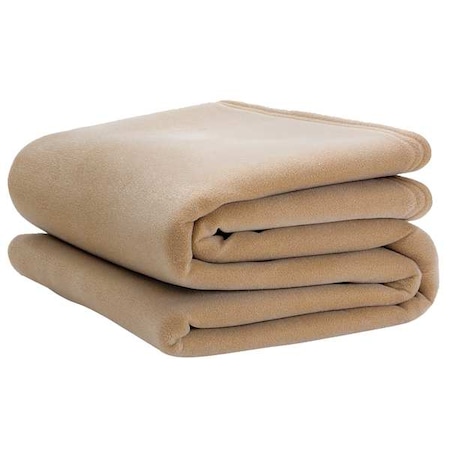 Blanket,king,108x90 In.,Tan,PK4