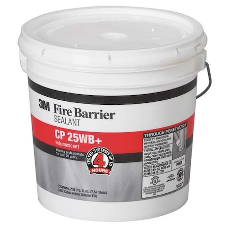 Fire Barrier Sealant,2 Gal.,Red-Brown