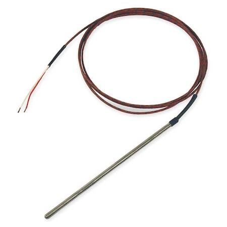 Thermocouple Probe,Type J,Length 6 In