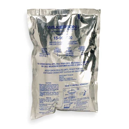 Desiccant, Replacement, Refills: 4