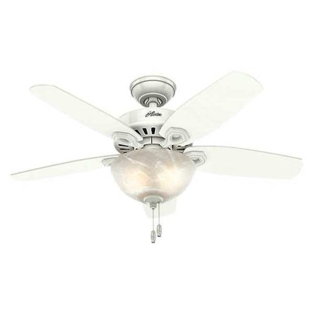 Decorative Ceiling Fan, 42 Blade Dia., 1 Phase, 120