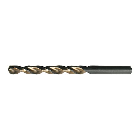 135° Heavy-Duty Parabolic Jobber Length Drill Cle-Line 1872 Black & Gold HSS RHS/RHC 7.50mm
