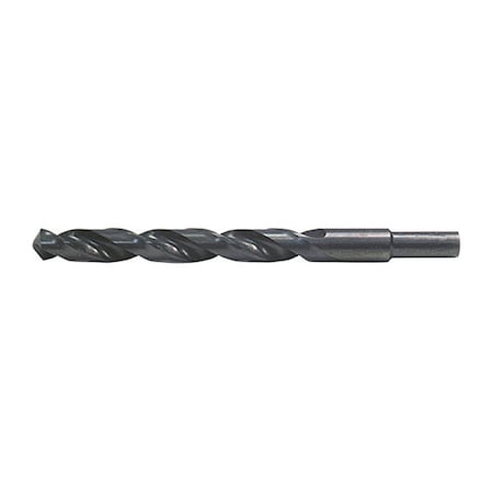 118° General Purpose Jobber Length Drill Cle-Line 1900 Steam Oxide HSS RHS/RHC 7/16