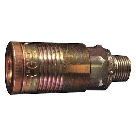 G Style Coupler,3/8 MNPT,PK5