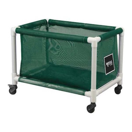 PVC Hamper,50 Gal.,Green Mesh