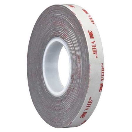 3M 4611 VHB Tape 6 X 9.25, Dark Gray, 45 Mil, 25PK