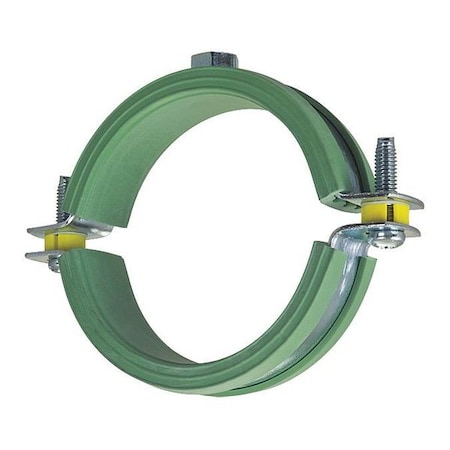 Cush-A-Ring Clamp,Rubber,For 2-1/2PVC