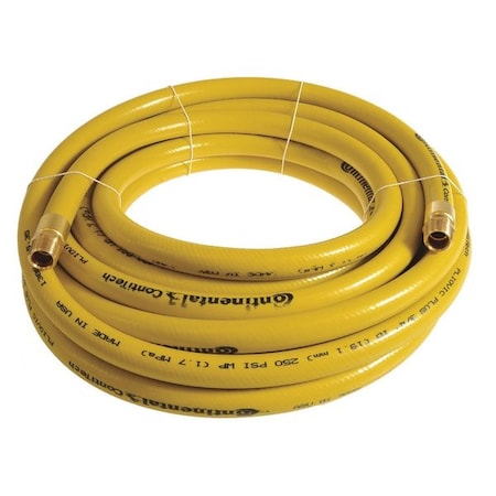 1 X 15 Ft PVC Coupled Multipurpose Air Hose 250 Psi YL