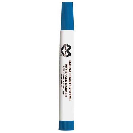 Dry Erase Marker,Blue,Chisel Point