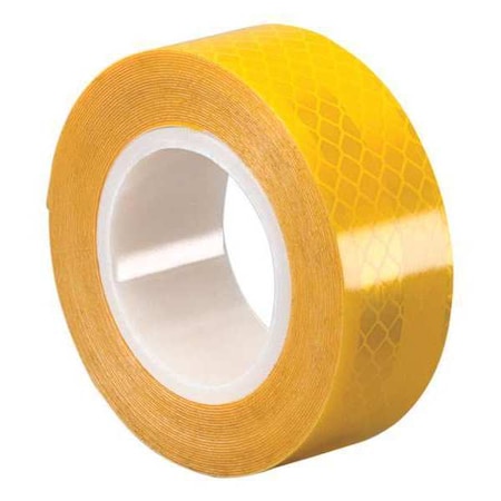 Reflective Tape,Yellow,10x5 Yd.