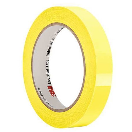 Electrical Tape, Yellow, 6x72yd.