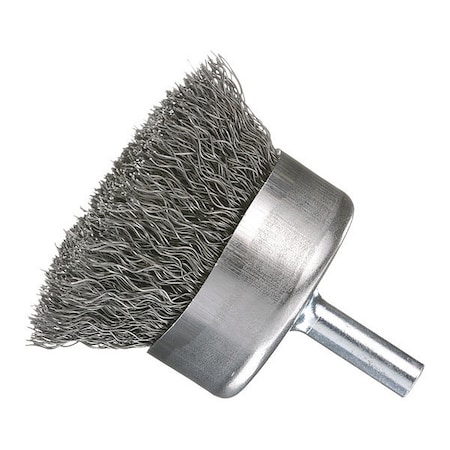 Cup Brush,Crimped,1.75OD