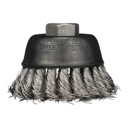 Knot Wire Cup Brush,2-3/4,0003346600