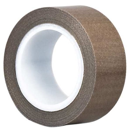 PTFE Fabric Tape,Brown,5/8x36yd.