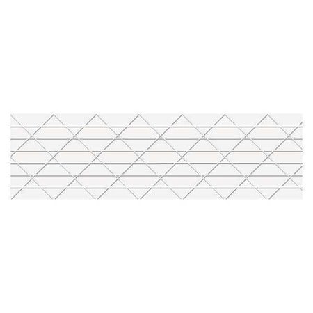 Central™ 250 Reinforced Tape, 6.4 Mil, 3 X 450', White, 10/Case