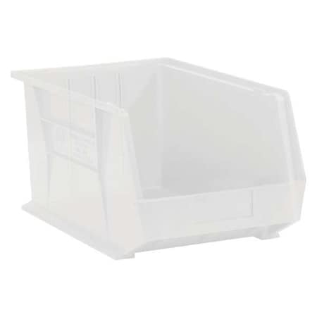 Hang And Stack Bin, Clear, 24 PK