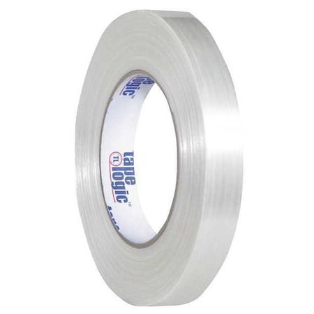 Tape Logic® 1550 Strapping Tape, 3/4 X 60 Yds., Clear, 12/Case