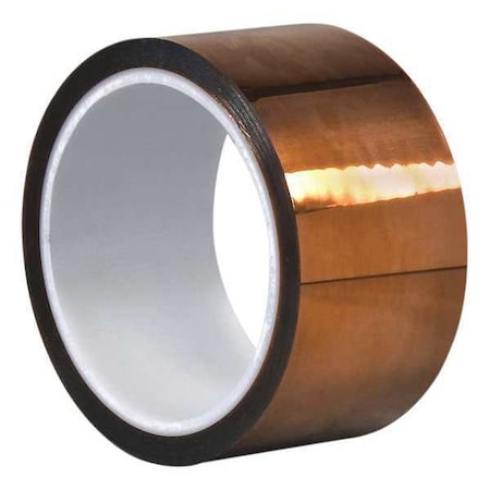 Kapton Film Tape,Amber,2 X 5 Yd.