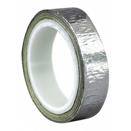 Foil Tape,Dark Silver,0.94x36 Yd.