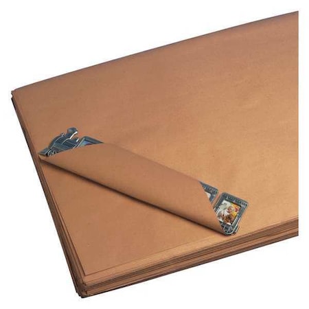 Kraft Paper Sheet, 30#, 18 X 18, Kraft, 2200/Case