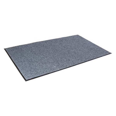 Heavy Duty Carpet Mat, Blue/Gray, 3 Ft. W X