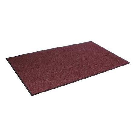 Carpeted Scraper/Wiper Mat, 4 Ft. W X 6 Ft. L