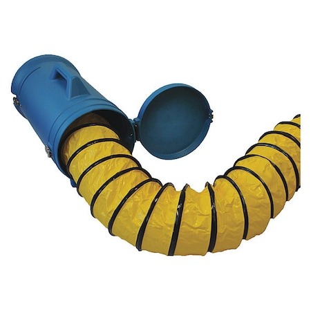 Duct Hose Carrier For X-8 With 25 Ft. Long Polyester Ducting Hose