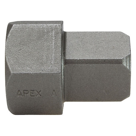 Adapter,7mm Male Hex Dr 1/4 Sq 19.8mm