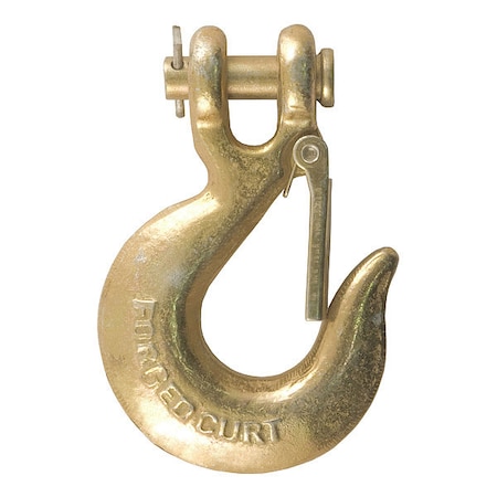 Safety Latch Clevis Hook,18000 Lb.,5/16