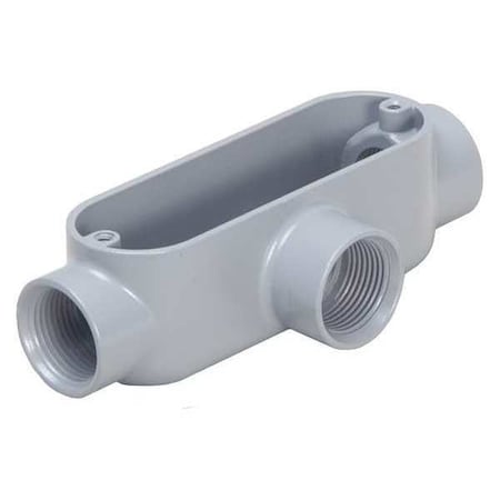 Conduit Outlet Body,T Style,1-1/4 Hub