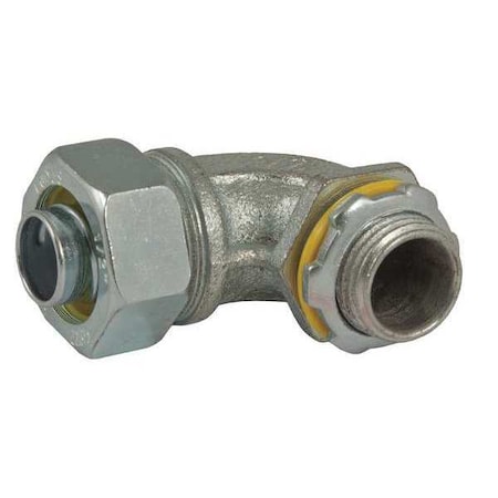 Noninsulated Connector,1-1/2 In.,90 Deg