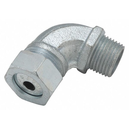 Cord Connector,Silver,1-51/64 L,Iron