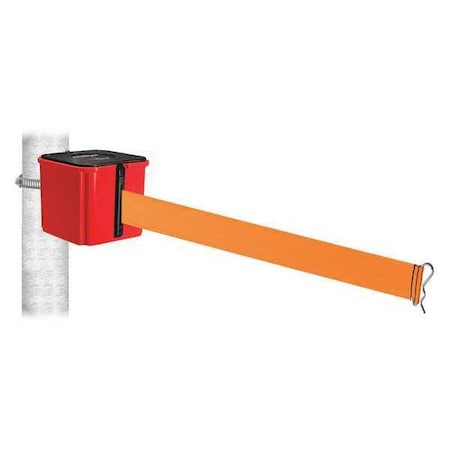 Belt Barrier,4-1/2 W X 4 H,Orange Belt