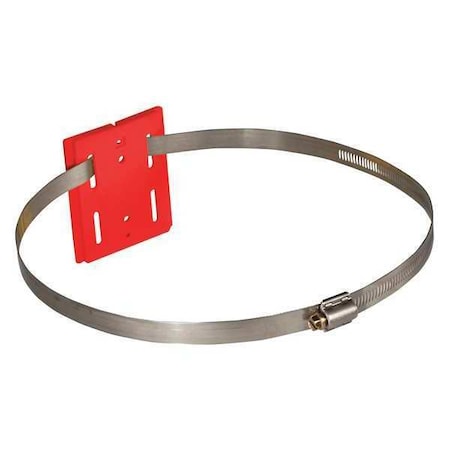 Wall Mount Plate,1W,Includes Hose Clamp