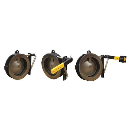 4 Flanged Ductile Iron Spring Lever Wafer Check Valve