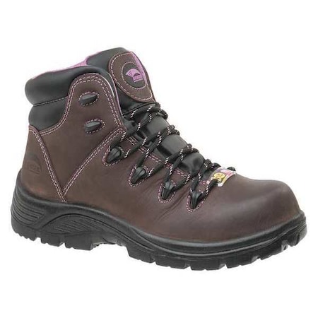 Work Boots,7-1/2,M,Brown,Composite,PR