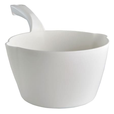 Large Hand Scoop,White,13 L,8-1/4 W