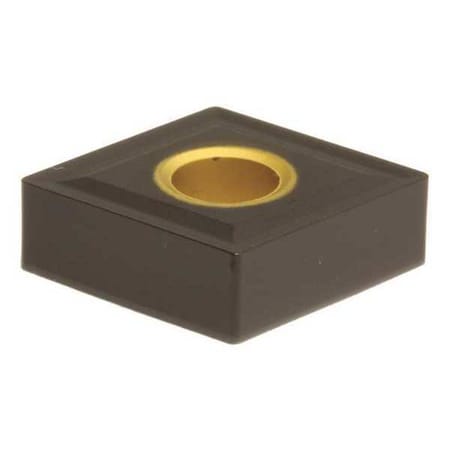 Turning Insert, Diamond, 0.625 In., CNMG, 3/64 In, Carbide