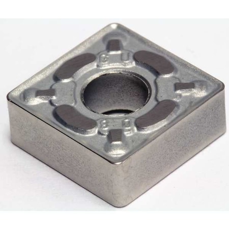 Square Turning Insert, Square, 3/8 In, SNMG, 1/32 In, Cermet