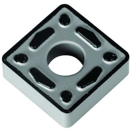 Square Turning Insert, Square, 3/4 In, SNMG, 1/16 In, Carbide