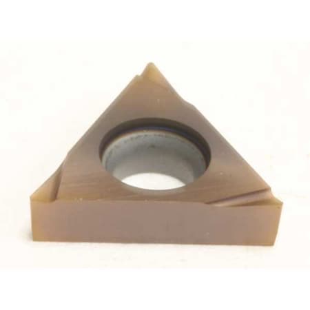 Triangle Turning Insert, Triangle, 5/8 In, TBGT, 0.0039 In, Carbide